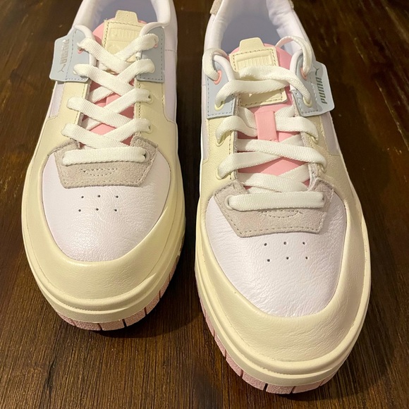 PUMA | Women’s Cali Dream | US 7/ EU 37.5 | WHITE-MARSHMALLOW-CHALK PINK | BNIB - Picture 13 of 16